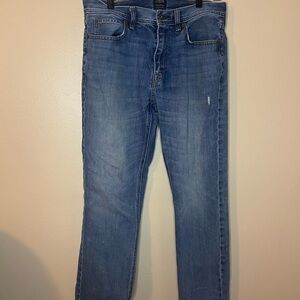 J. Crew Men's Straight Jeans in Blue